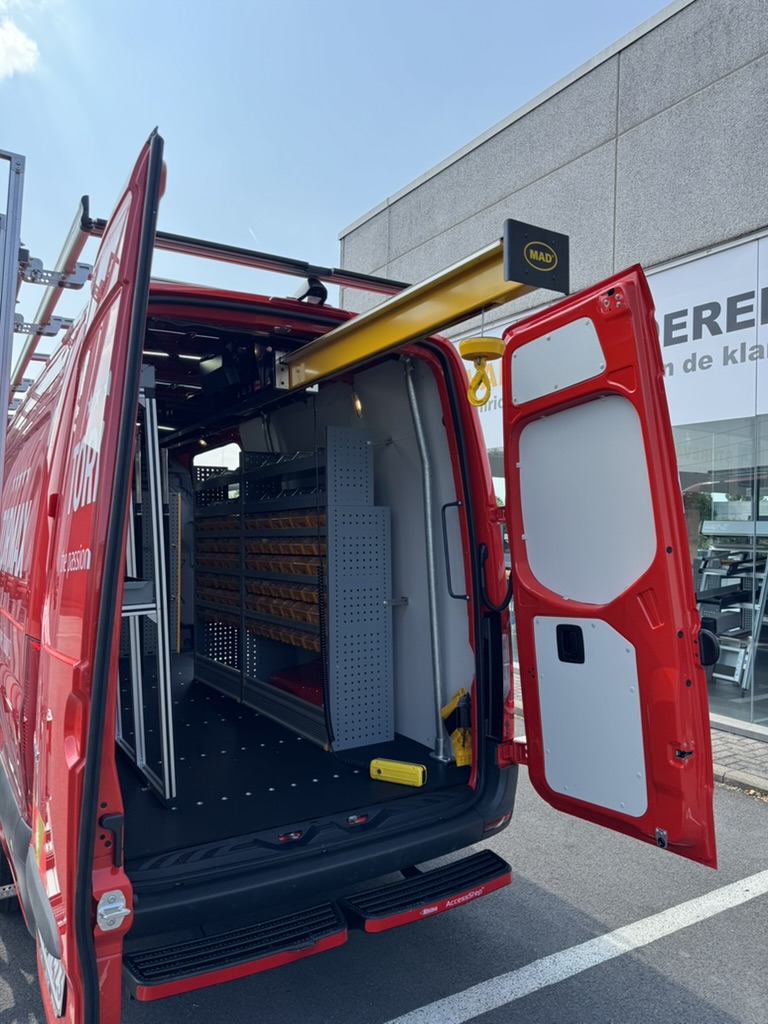 Takel voor bestelwagens