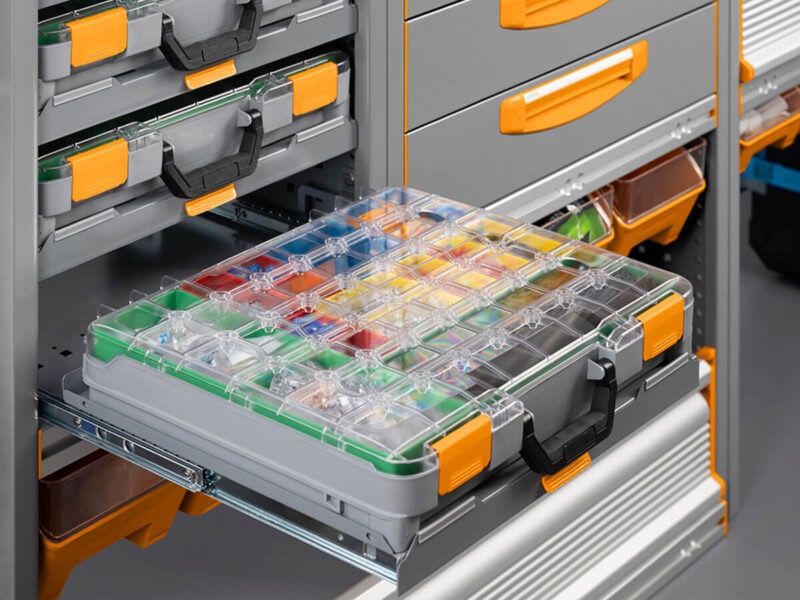 sorteer met Store-box van Storevan