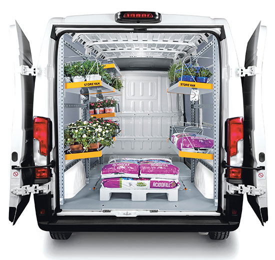 Storevan Light Shelves
