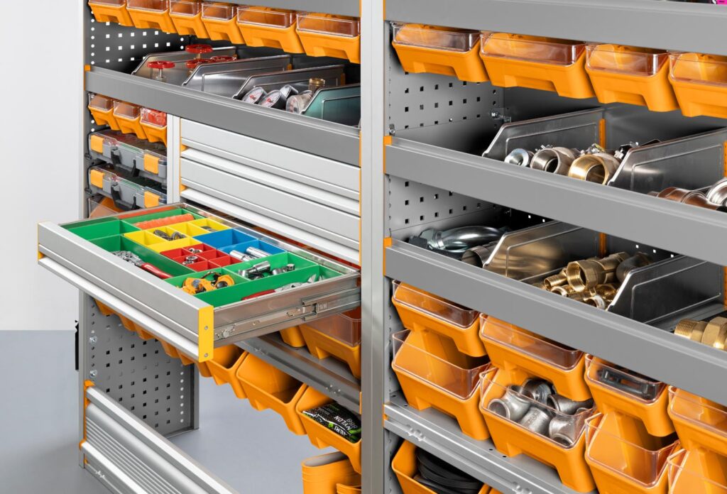 Storevan bedrijfswageninrichting