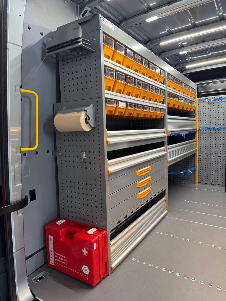 Modules voor bedrijfswageninrichting