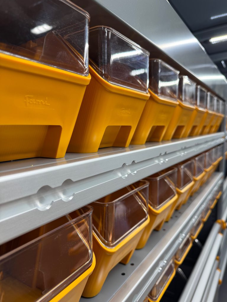 Modules voor bedrijfswageninrichting