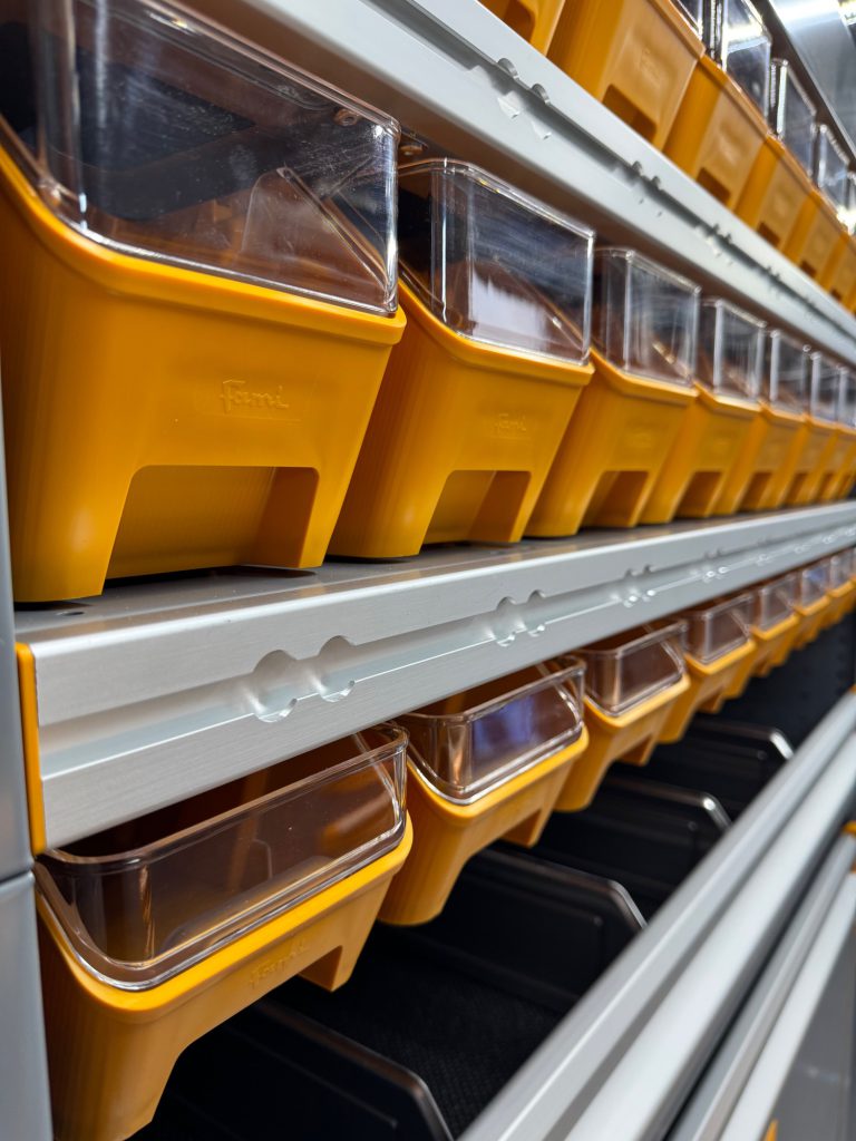 Modules voor bedrijfswageninrichting