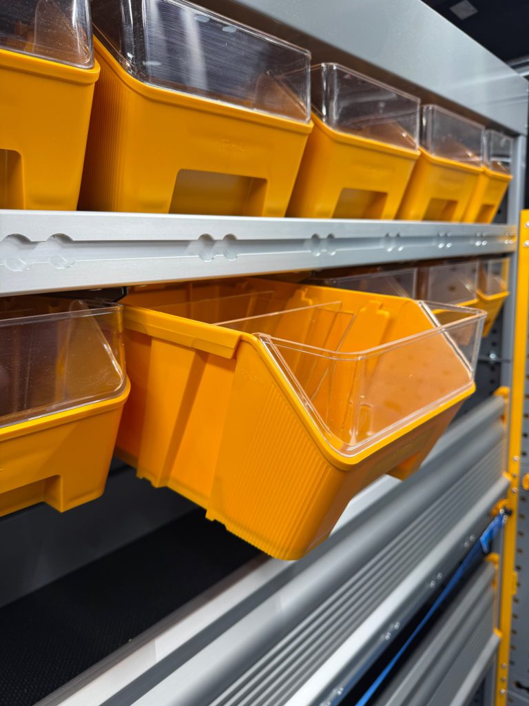 Modules voor bedrijfswageninrichting