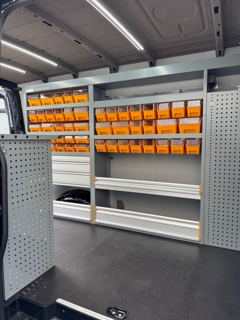 Modules voor bedrijfswageninrichting
