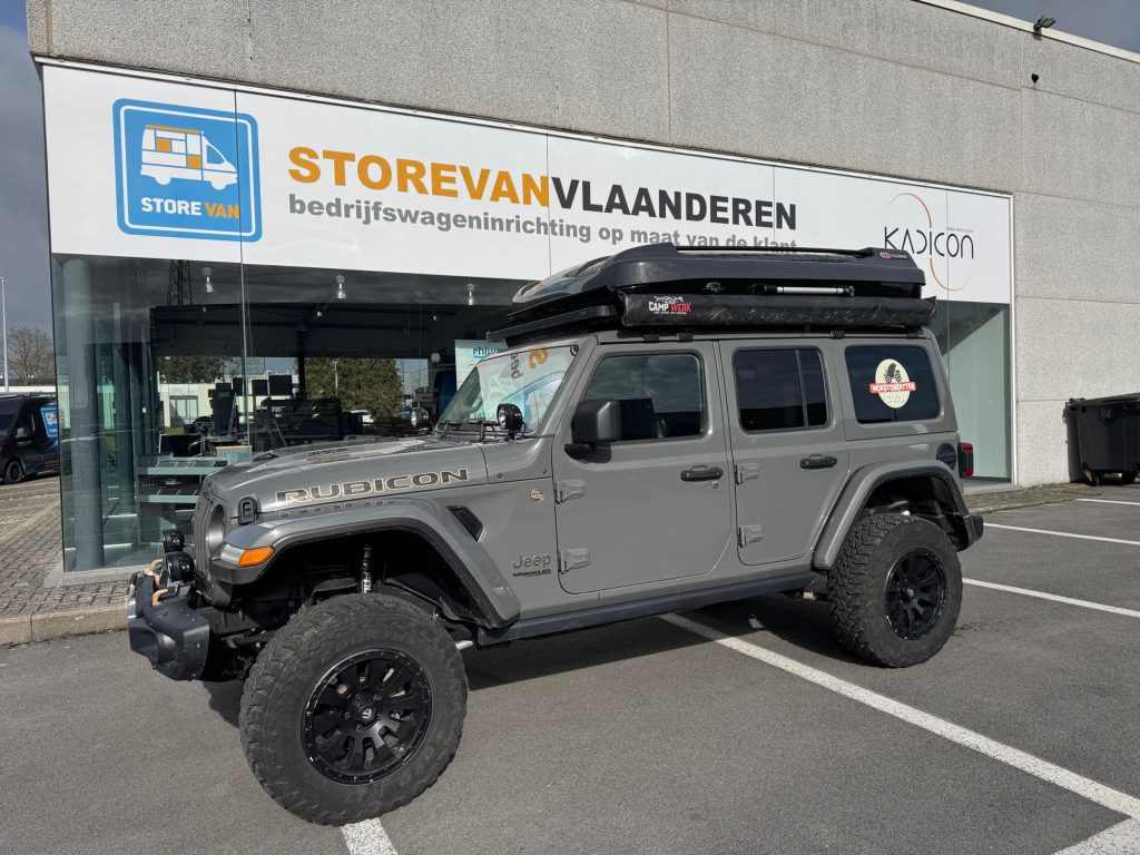 Realisatie Survival — bedrijfswageninrichting op maat