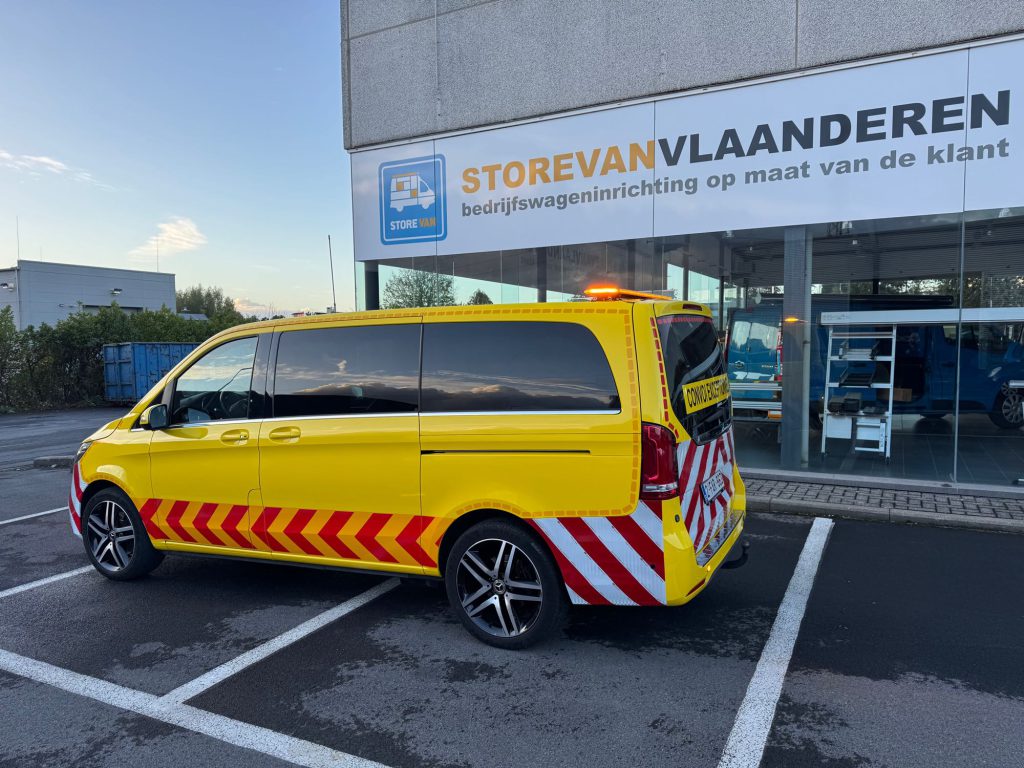 Realisatie uitzonderlijk vervoer, bedrijfswageninrichting
