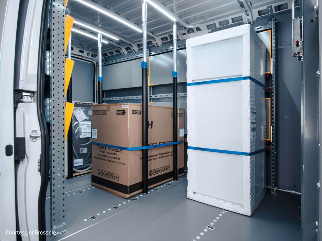 Storevan lading veilig vervoeren